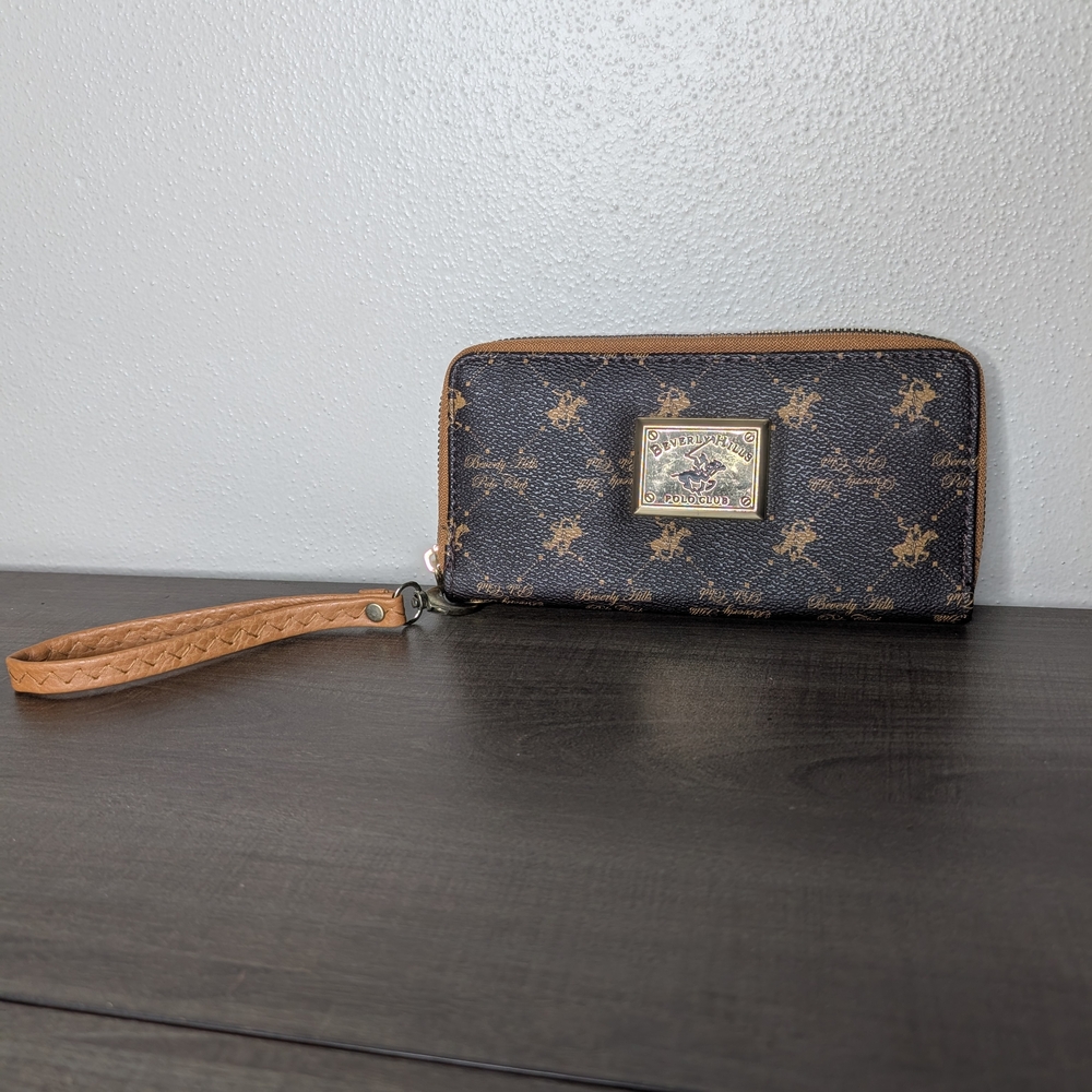Black and Brown Wristlet